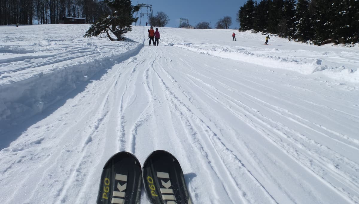 Schneelandschaft am Kreuzberg